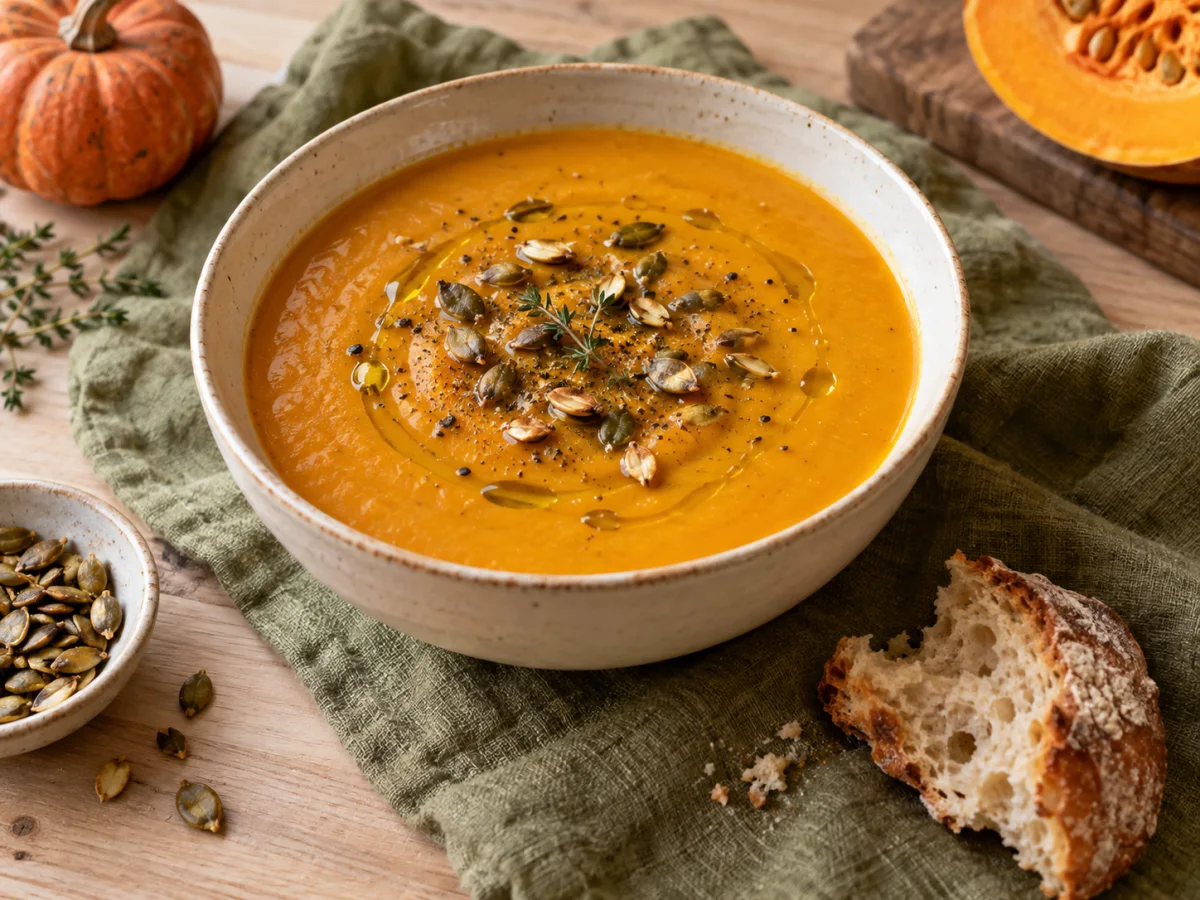 Crema di zucca arrosto