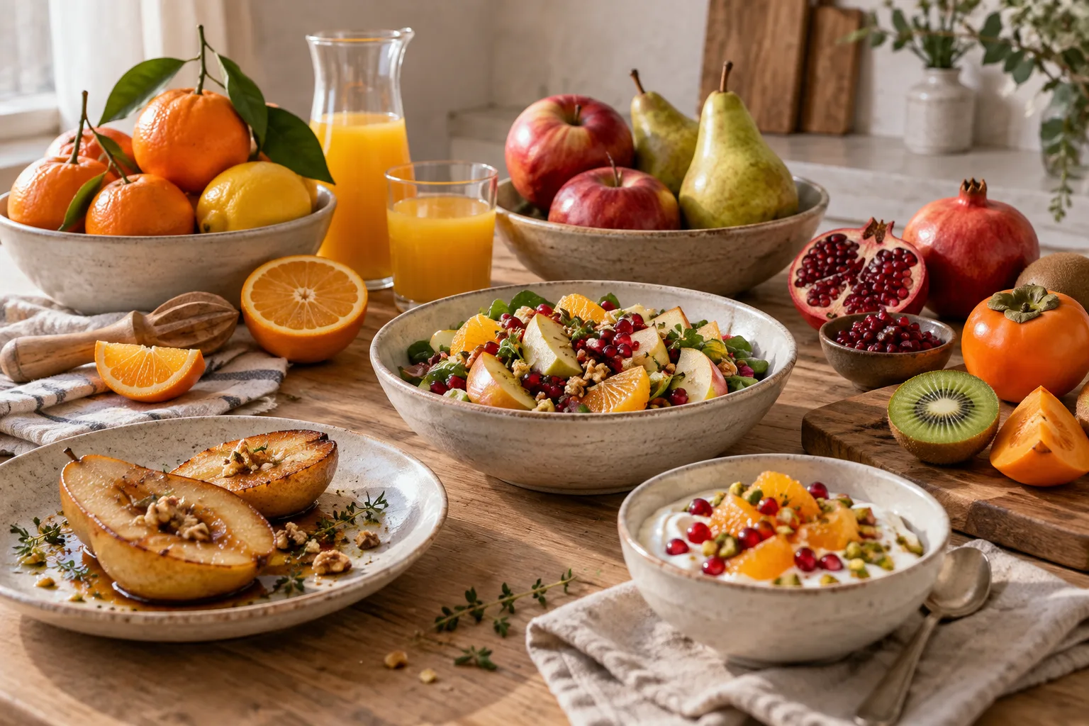 Winterfrüchte: Einfache Ideen für mehr Abwechslung