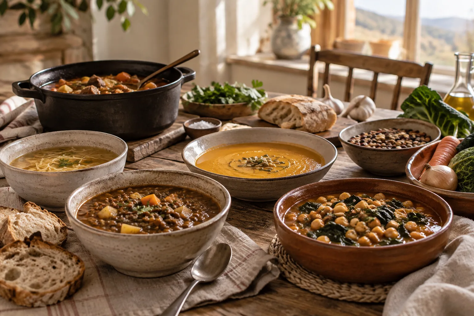 Historia y contexto de los platos de cuchara