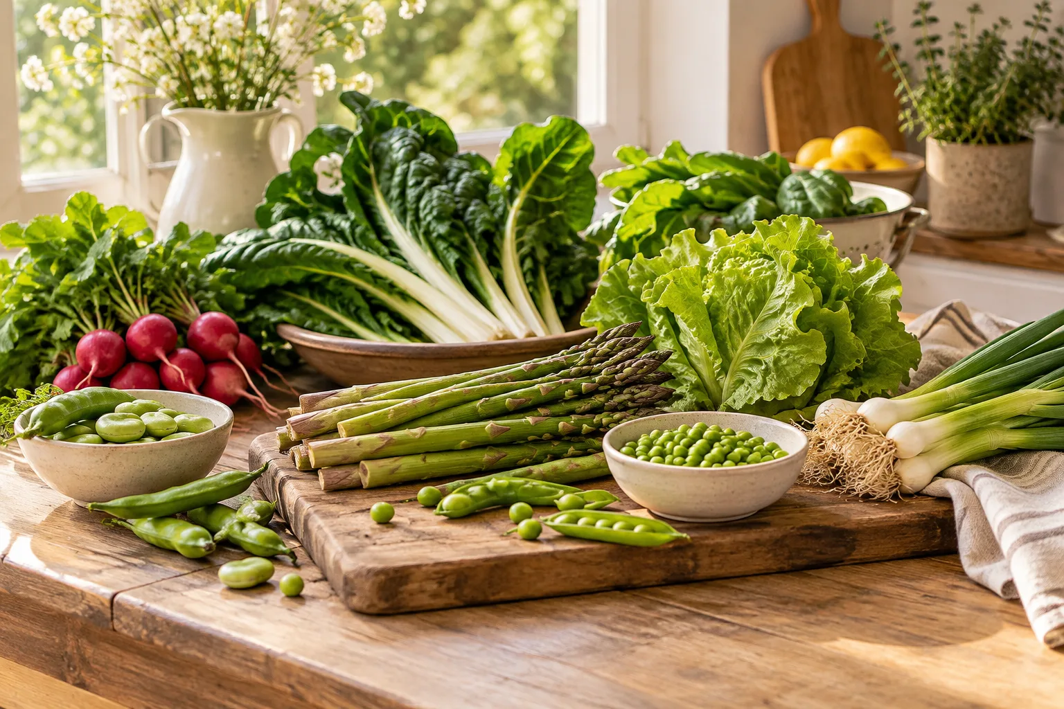 Verdure primaverili: come sceglierle e conservarle