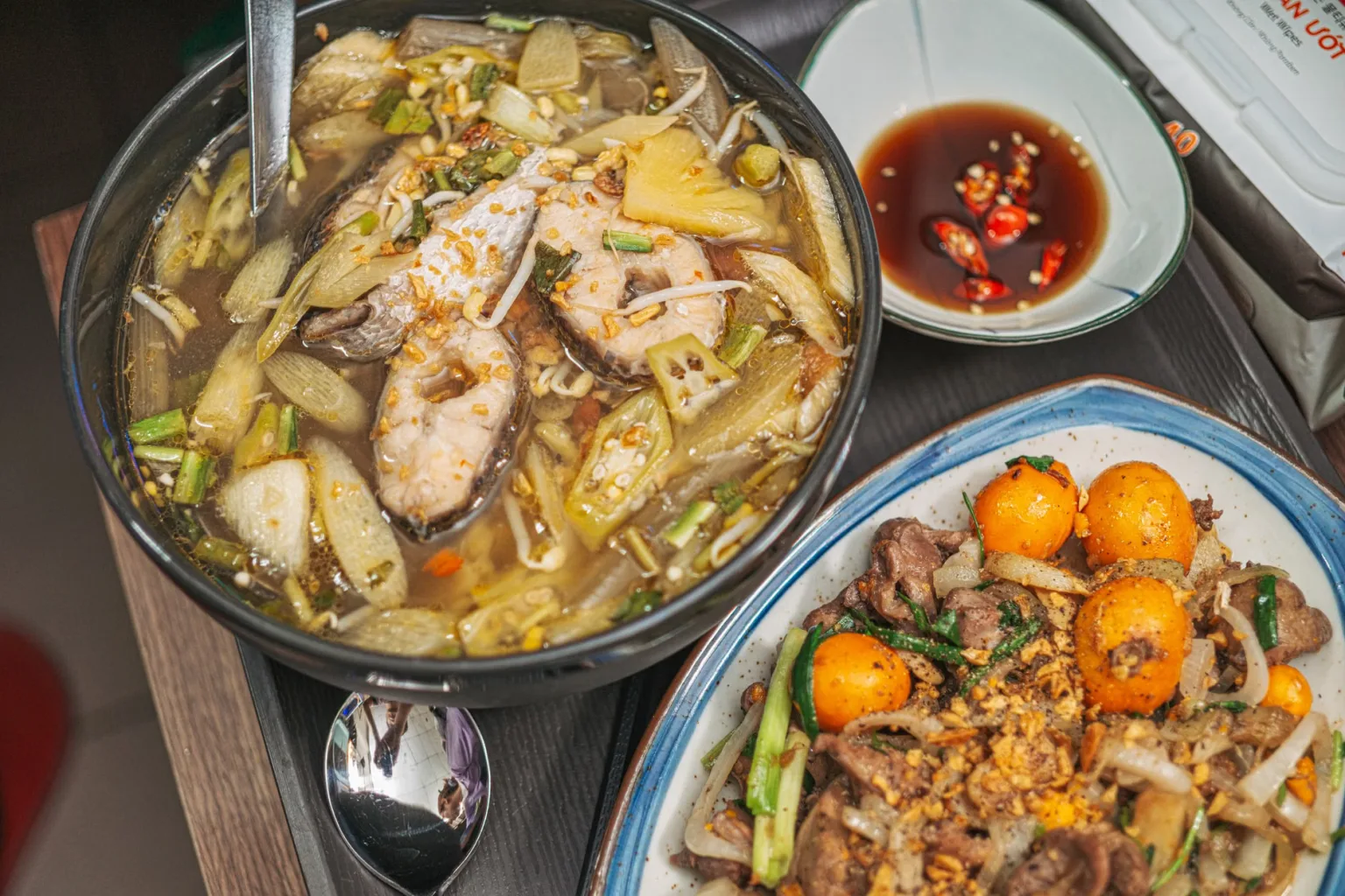 Fischsauce für die Suppe