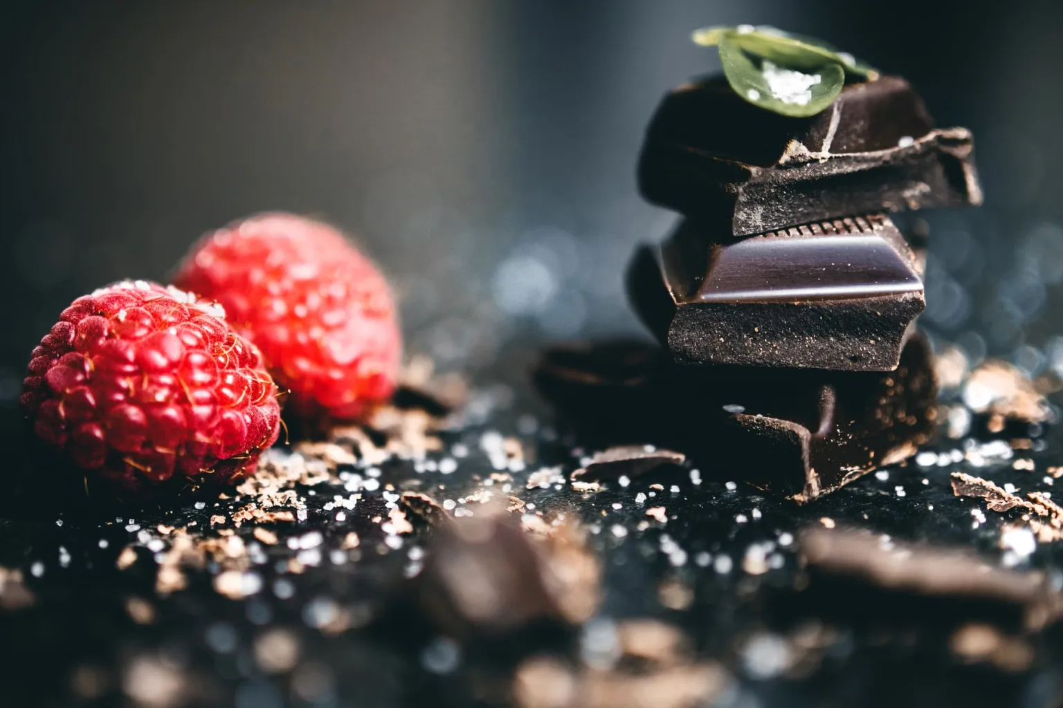 Chocolat noir de couverture