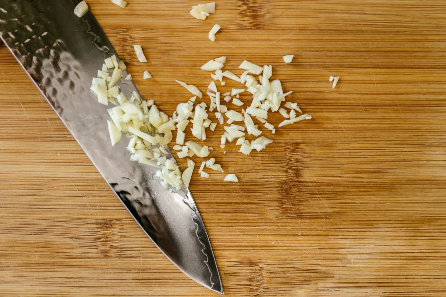 Gehackter Knoblauch