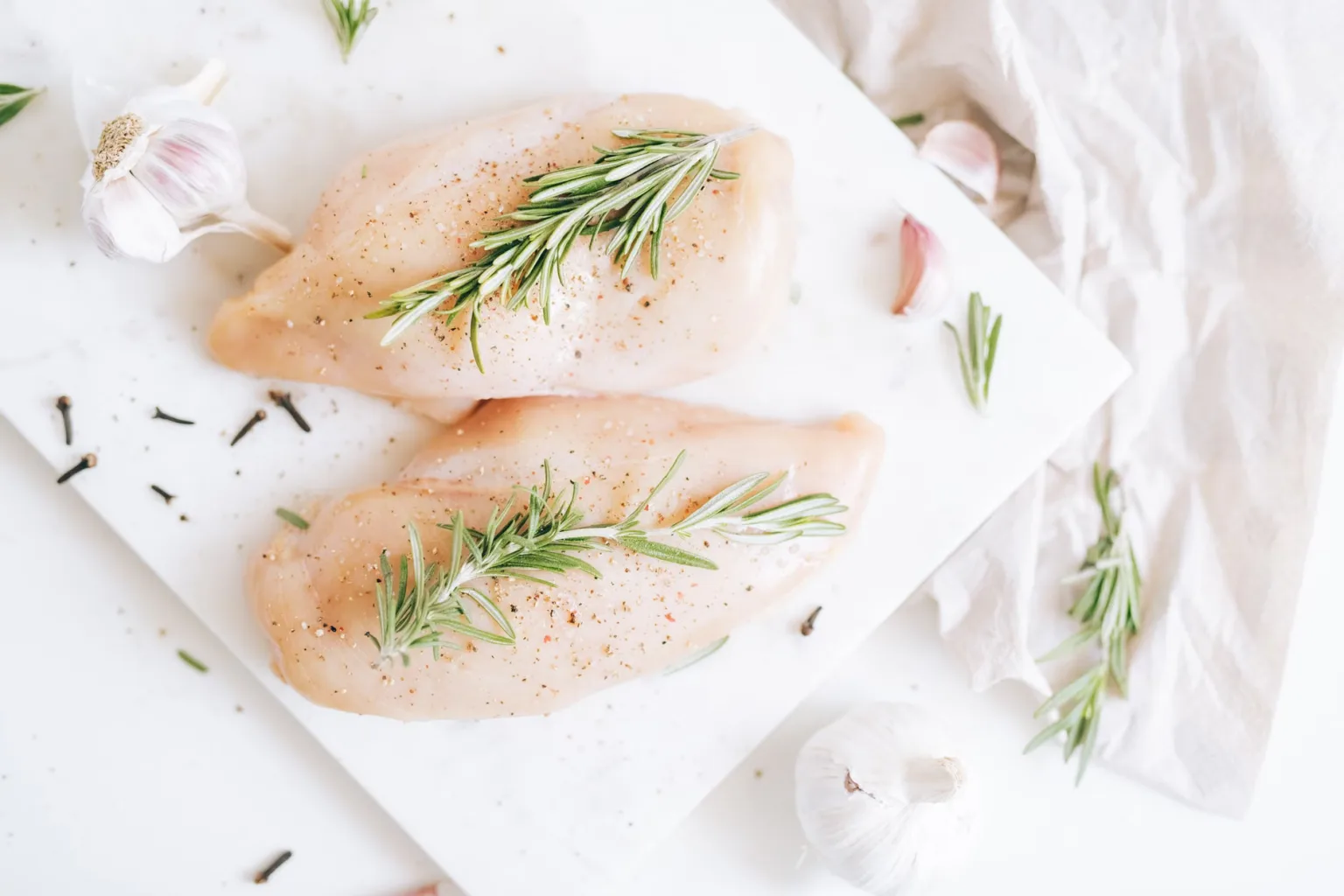 Pedaços de frango
