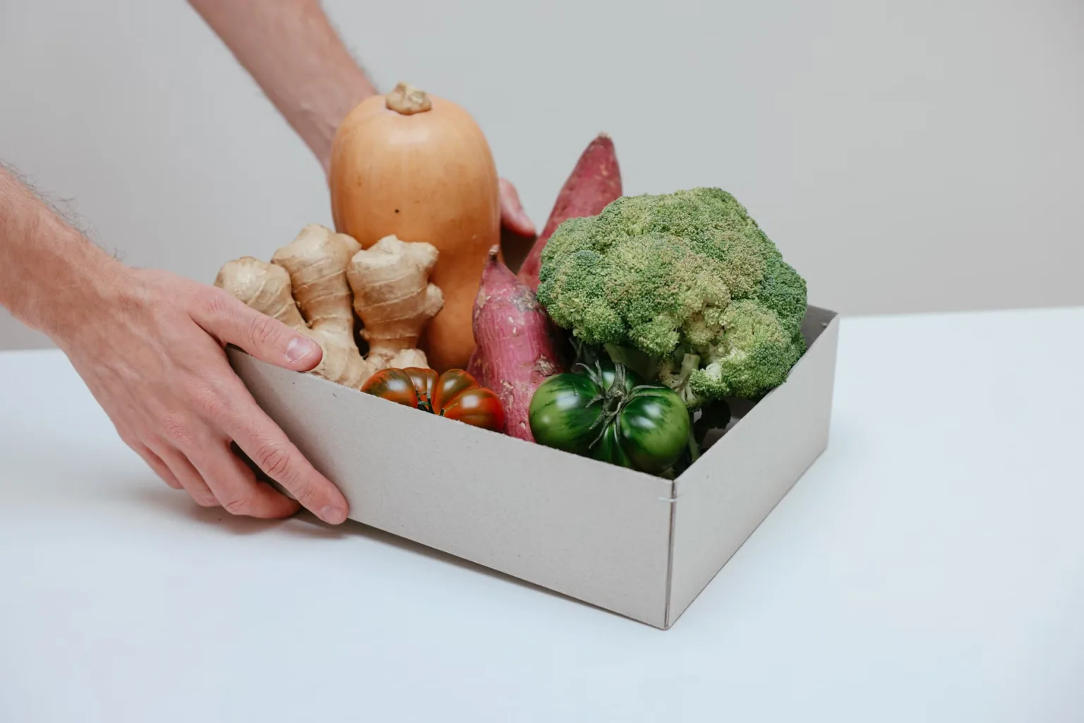 Caldo vegetal envasado