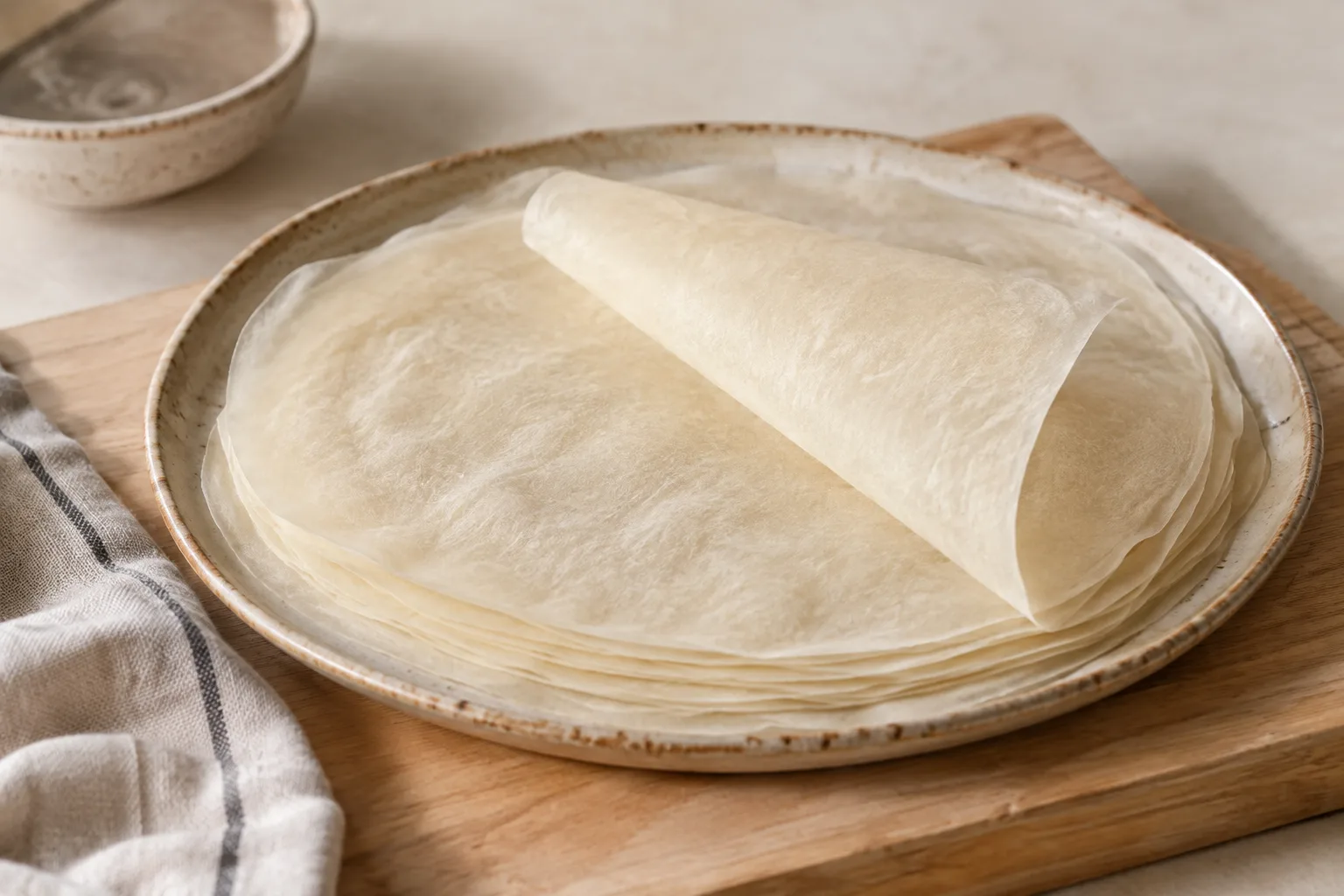 Fogli di pasta brick