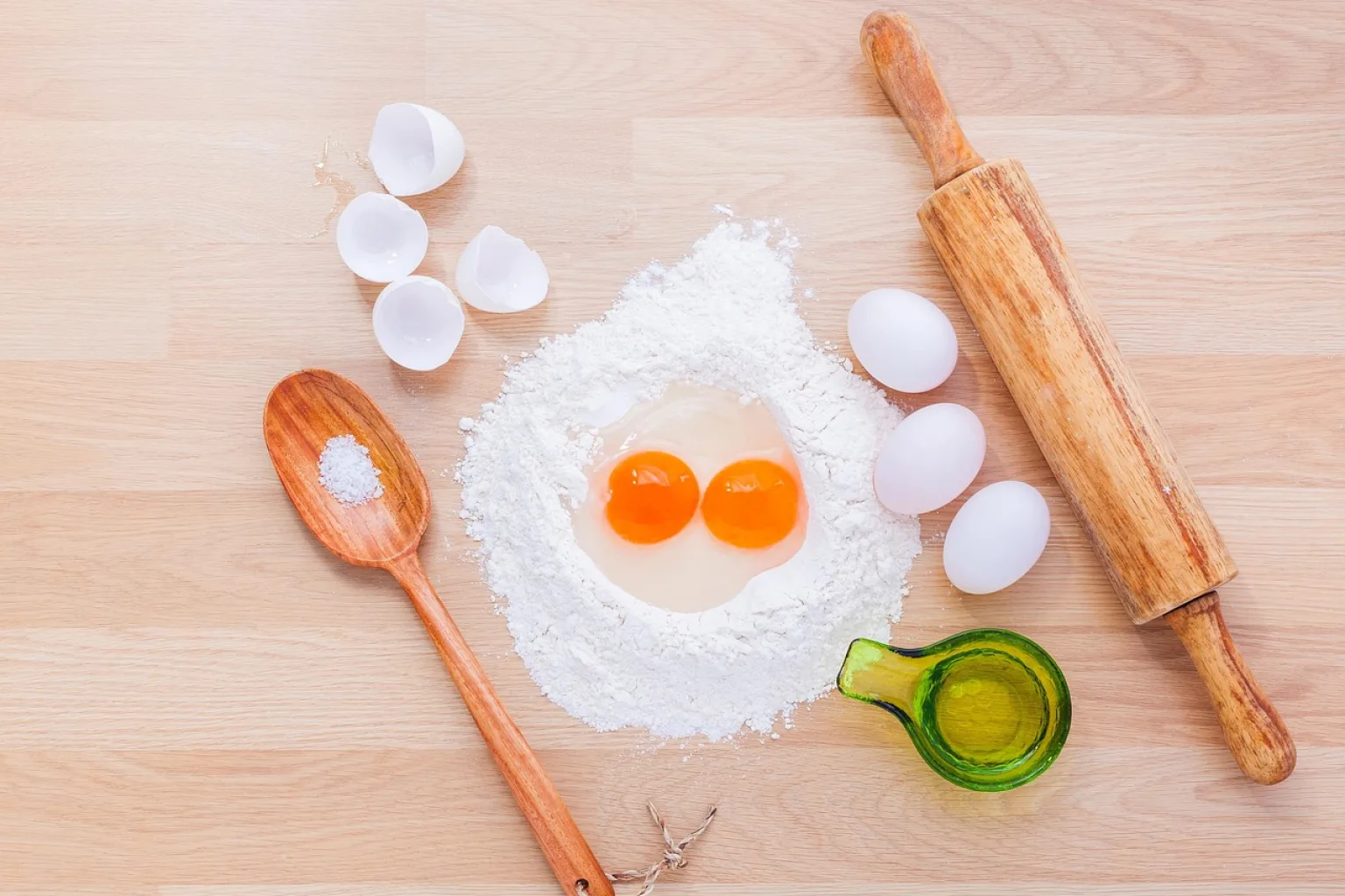 Farinha de trigo para a massa