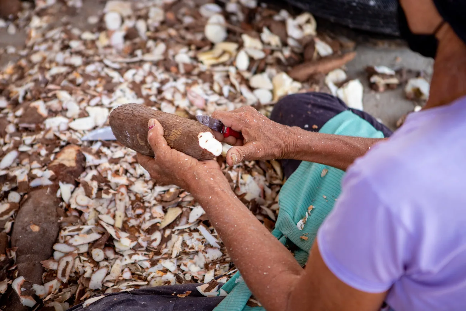 Cassava dough