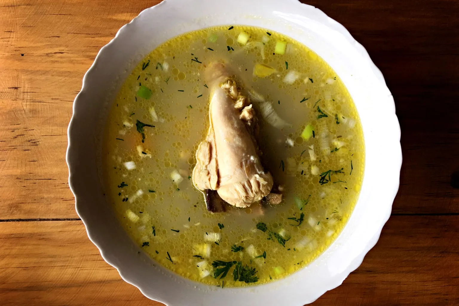 Low-sodium chicken broth