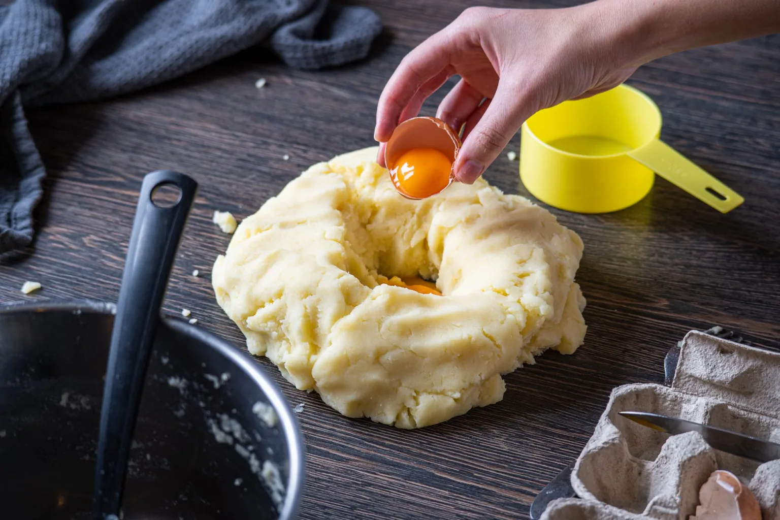 Oil for the dough