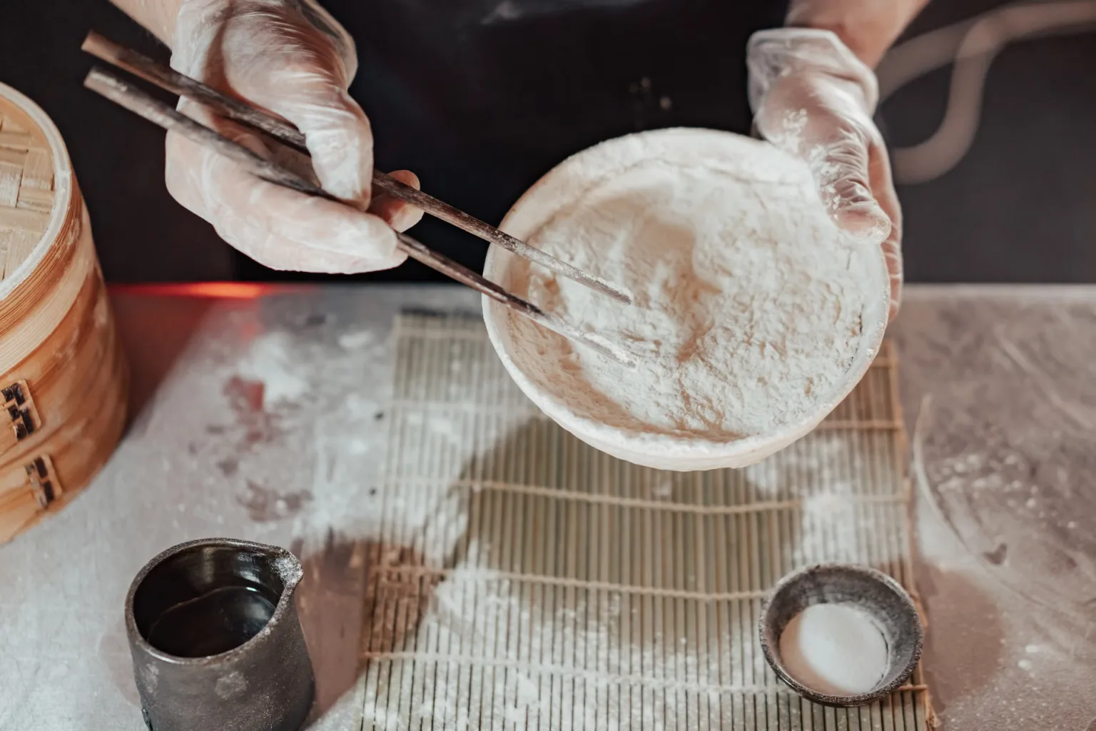 Farine de riz gluant