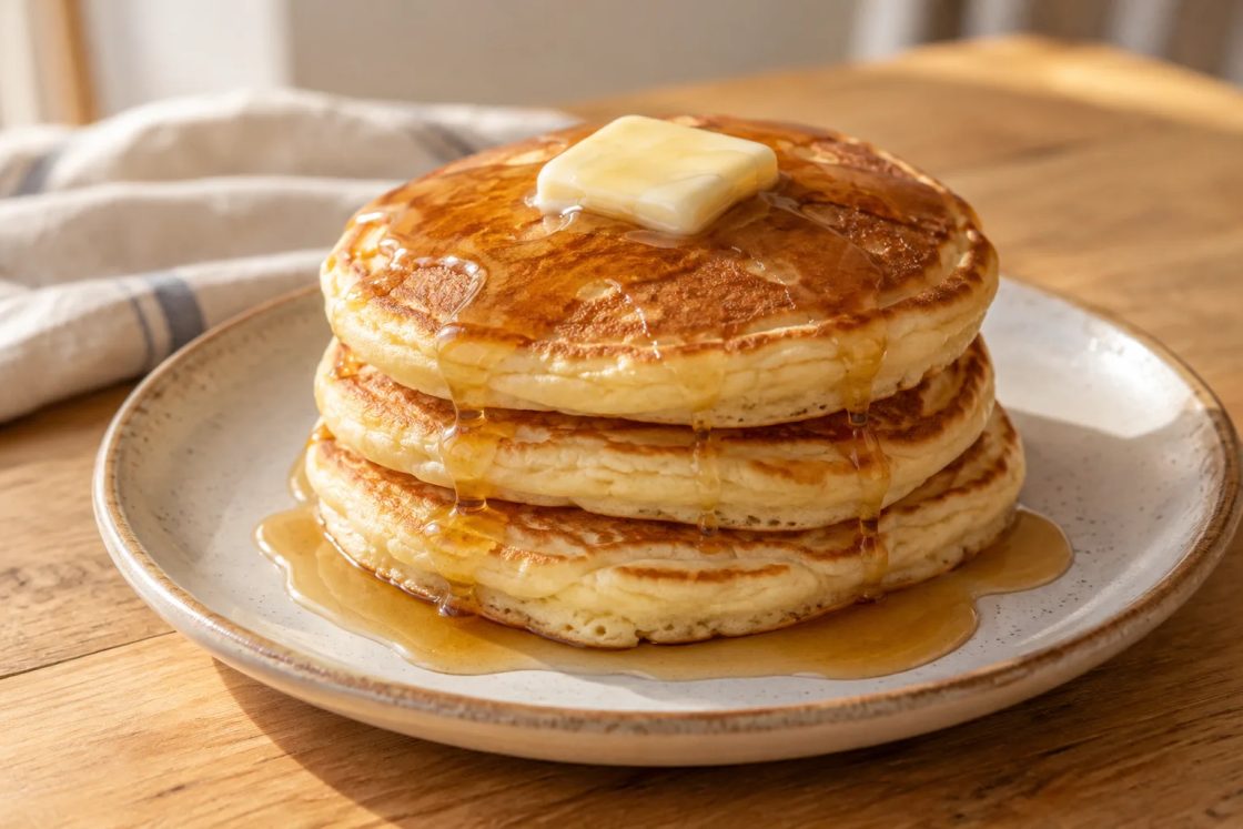 Amerikanische Pancakes