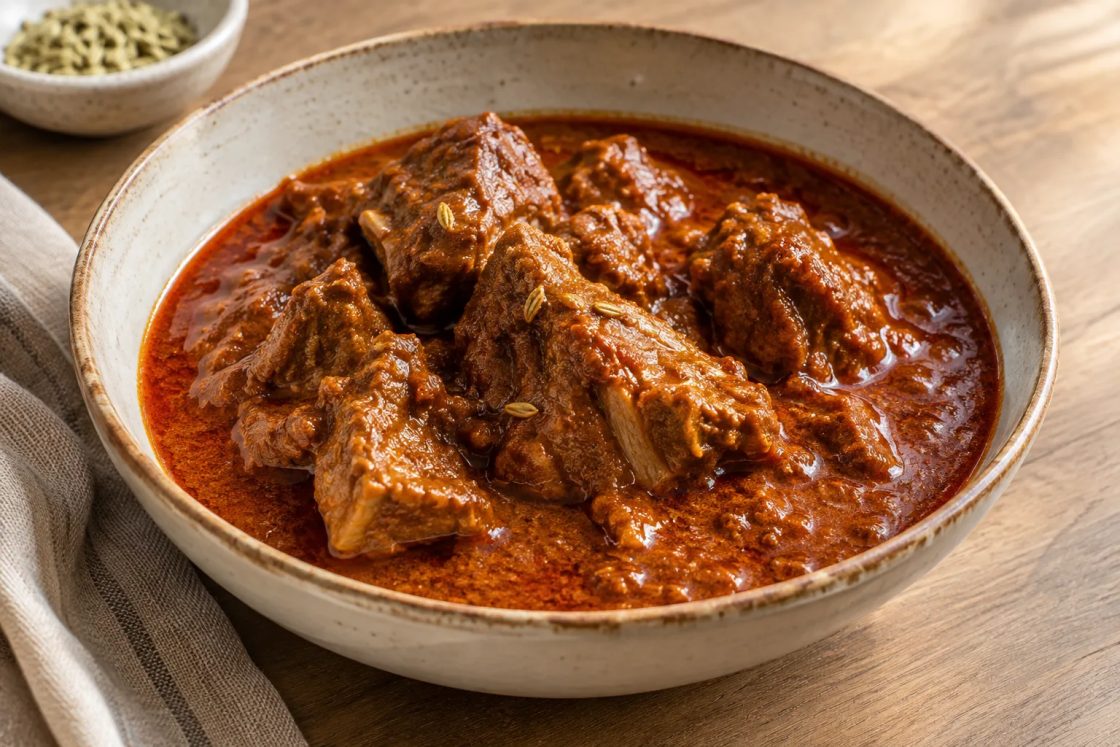 Kashmiri Rogan Josh mit Lamm