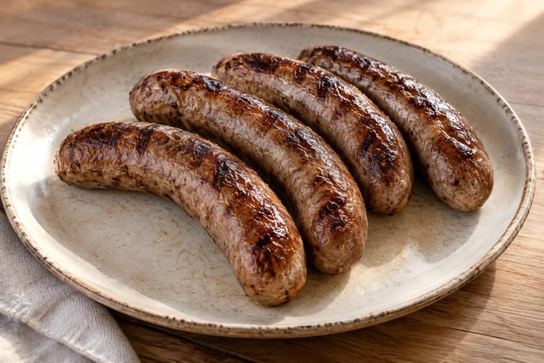 Südafrikanische Boerewors vom Grill