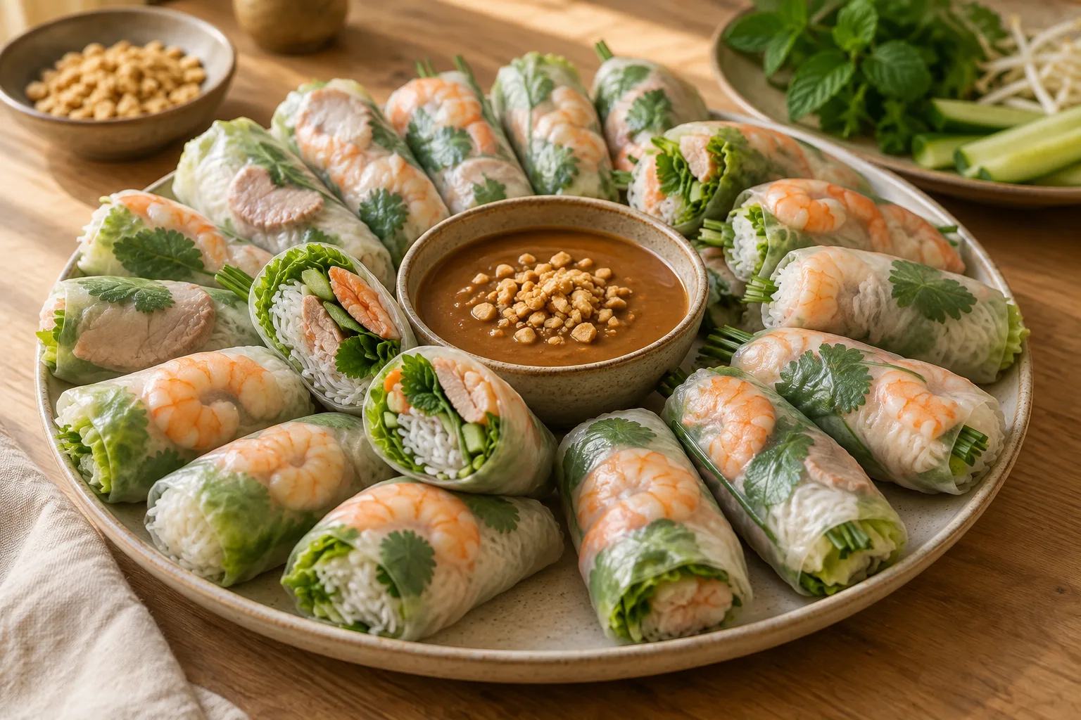 Involtini vietnamiti freschi (Gỏi Cuốn)