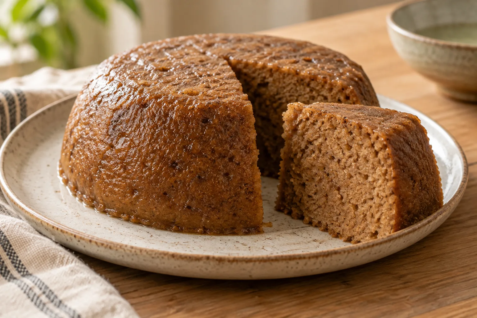 Samoan Puligi Steamed Pudding