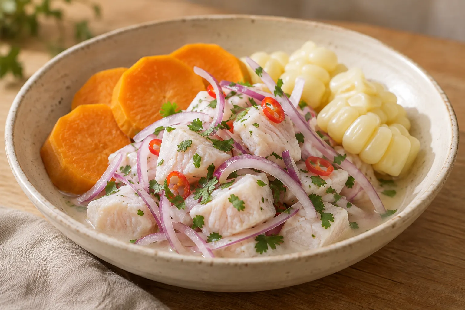 Ceviche peruviano classico