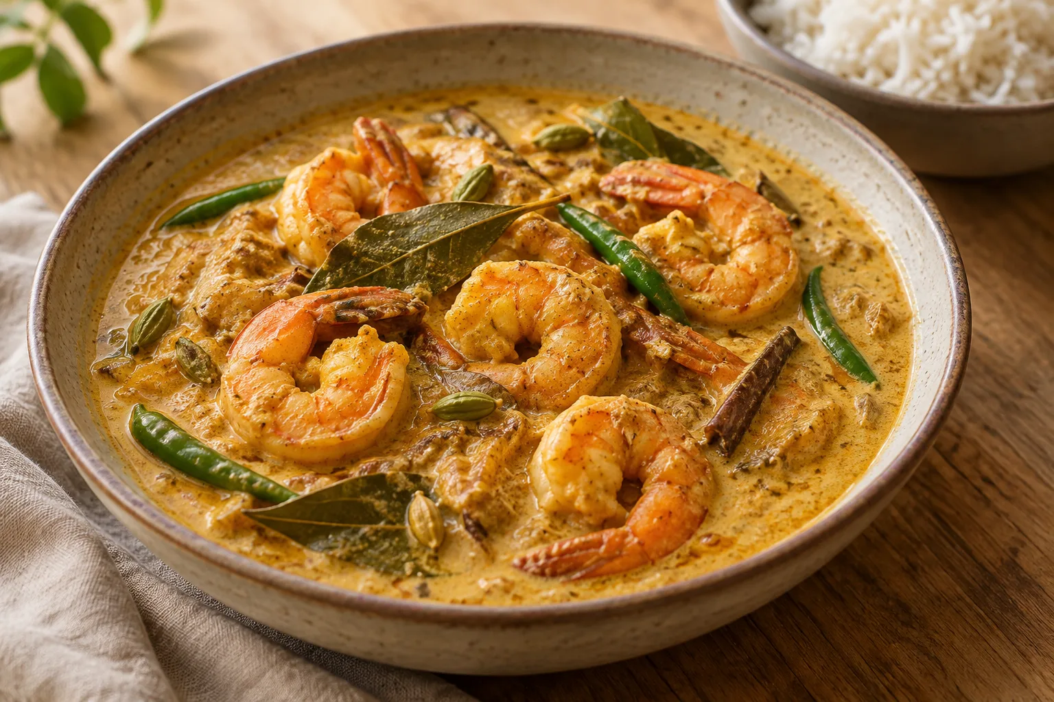 Chingri malai curry