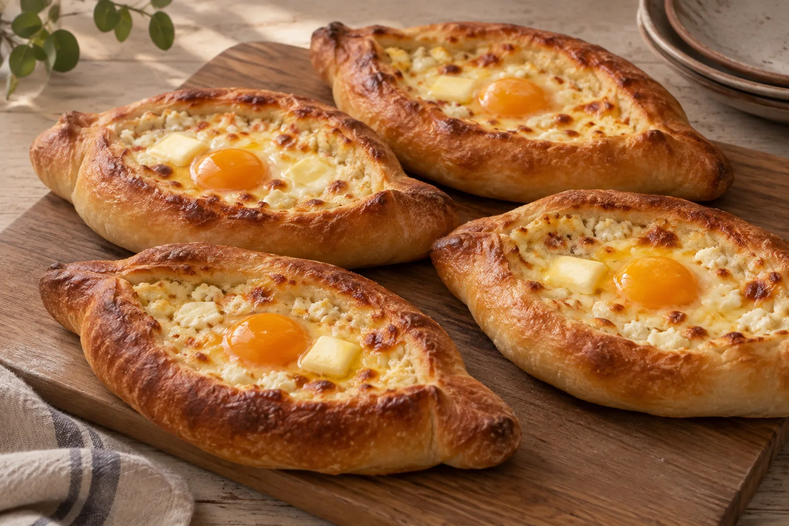 Khachapuri adjaruli