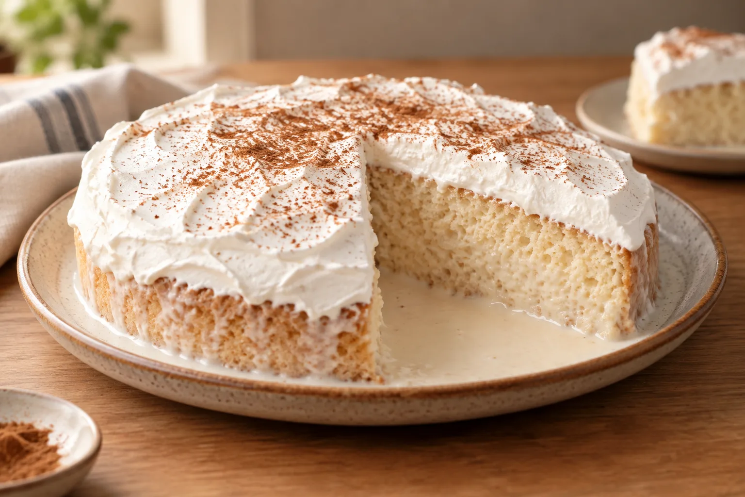 Mexikanischer Tres-Leches-Kuchen