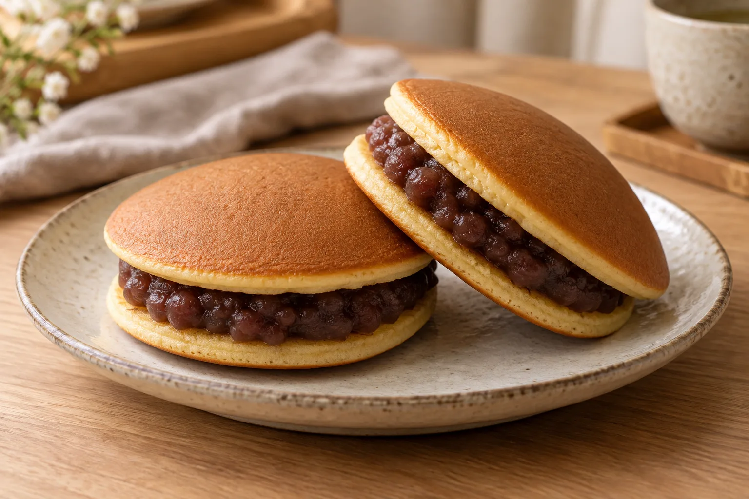 Dorayaki giapponese con anko