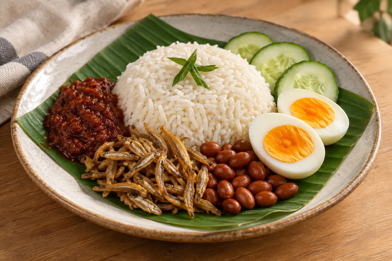 Nasi lemak malese