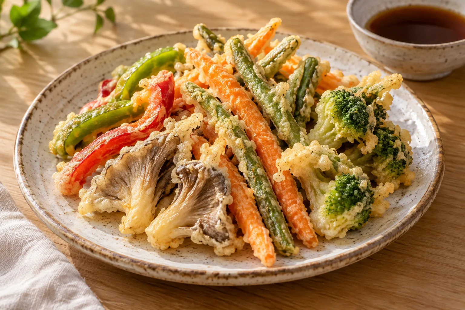 Tempura giapponese di verdure