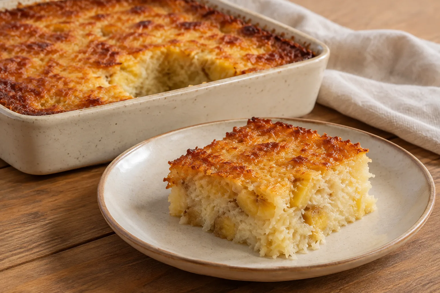 Fijian Cassava Cake
